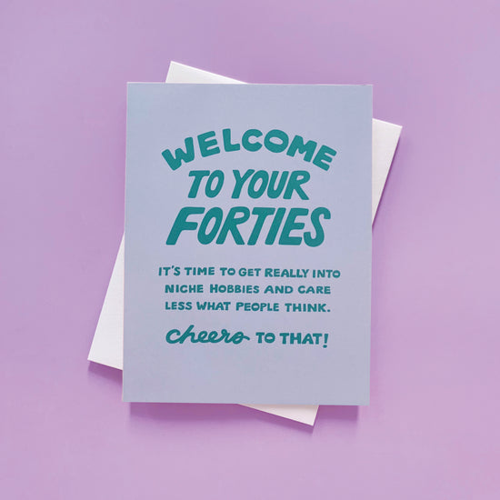 Welcome to Your Forties