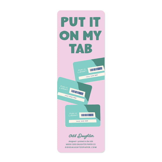 Put it on my tab bookmark