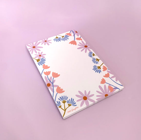 Floral Notepad