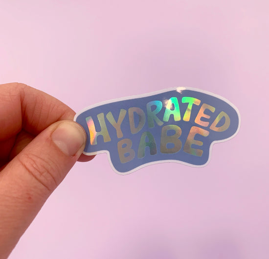 Hydrated Babe Sticker