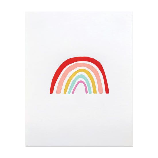 Rainbow print - 11x14"