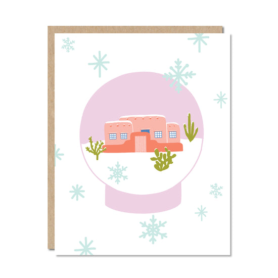 Desert Snow Globe