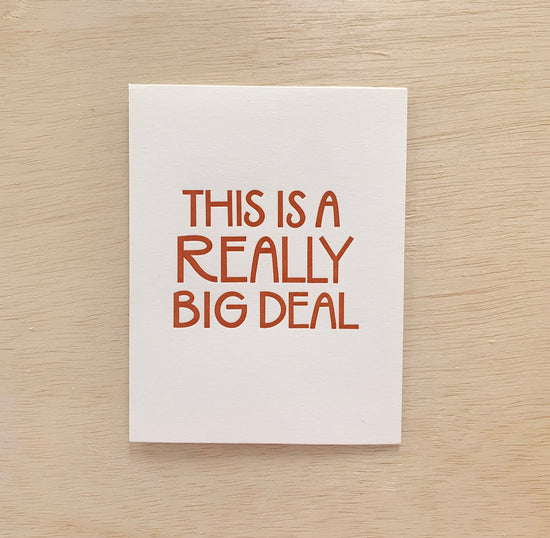 Really Big Deal