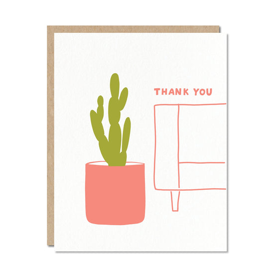 Potted Cactus - Thank You