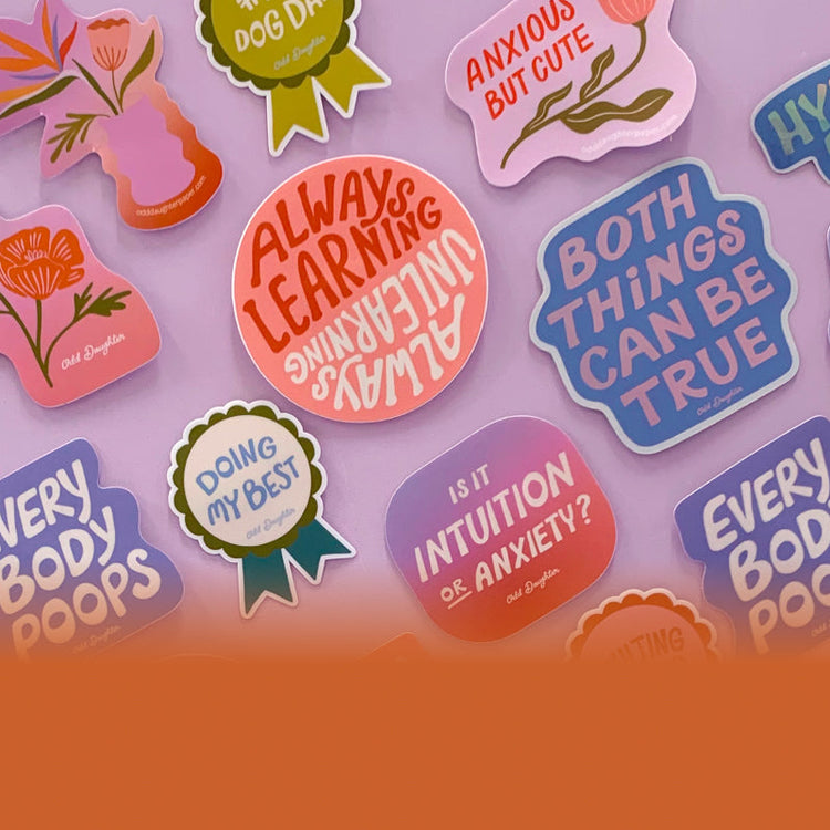 Buy 4 stickers, get 1 free!
