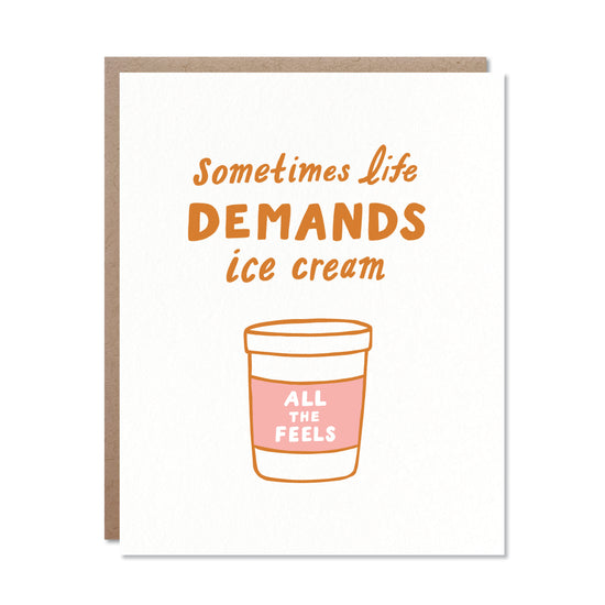 Ice Cream card