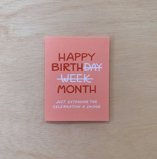 Birth Day Week Month