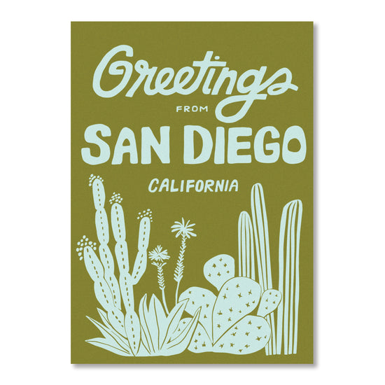 San Diego Postcard