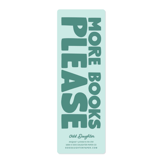 More Books Please Bookmark