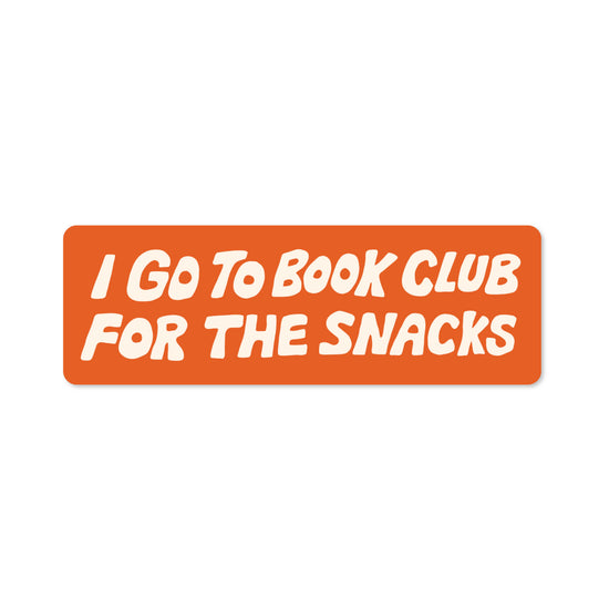 Book Club Snacks
