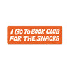 Book Club Snacks