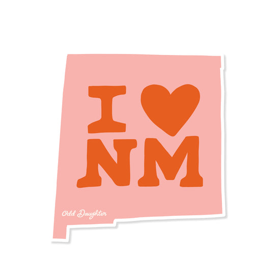 I heart New Mexico sticker