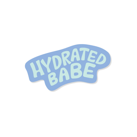 Hydrated Babe Sticker