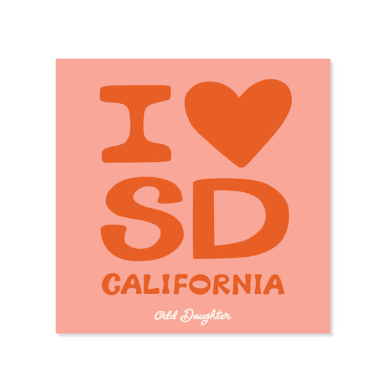 I heart San Diego (pink)