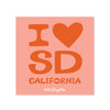 I heart San Diego (pink)