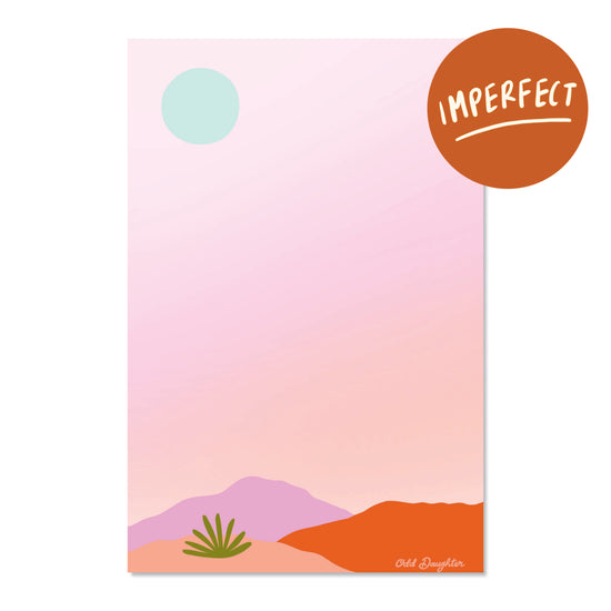 Imperfect Sunset Notepad