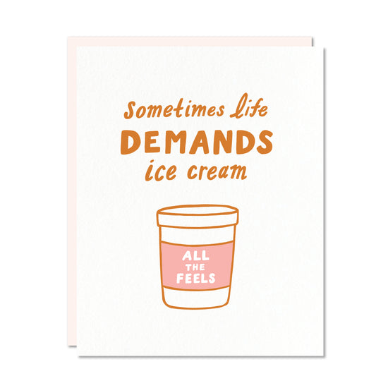 Ice Cream card