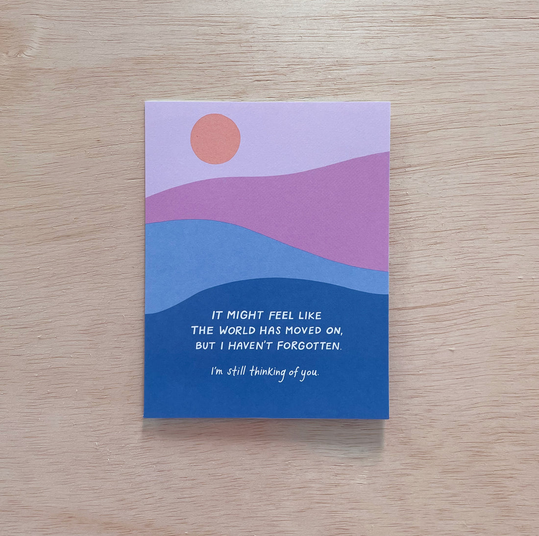 Haven't Forgotten Greeting Card – Odd Daughter Paper Co